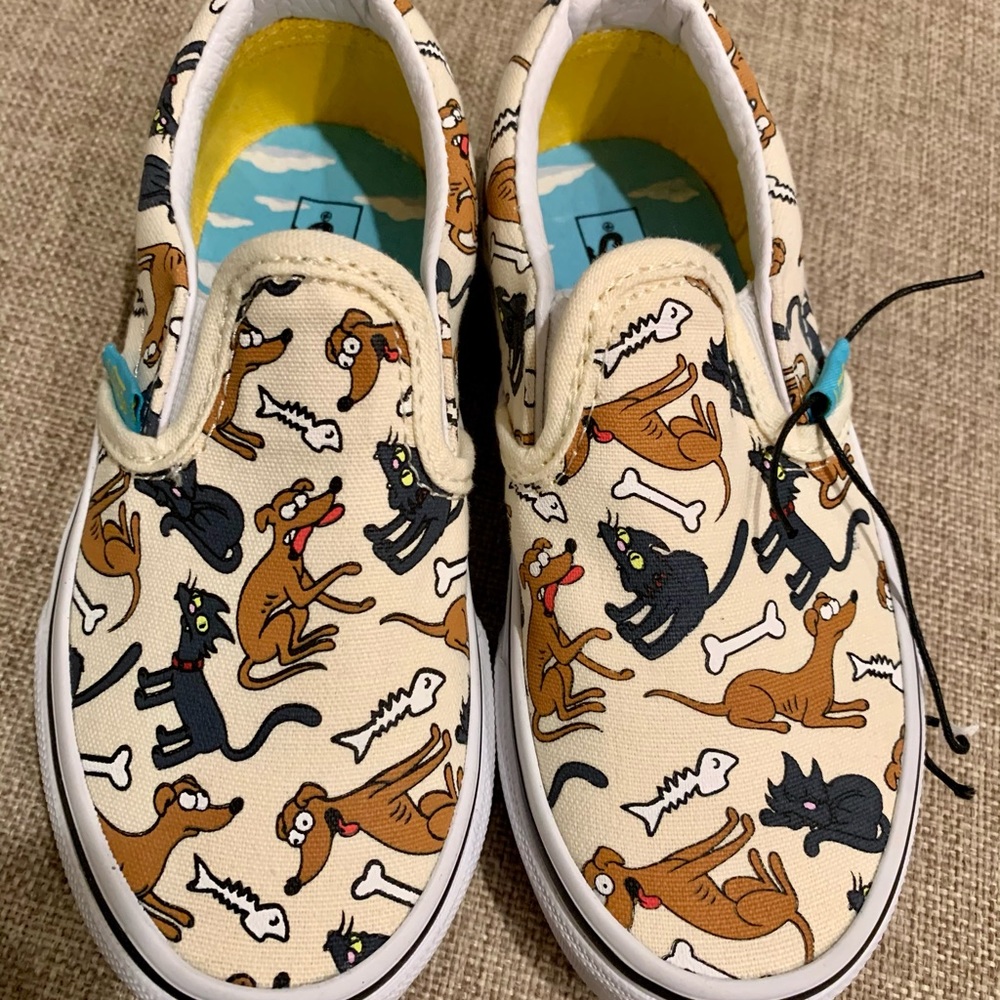 Vans x the Simpsons kids slip on 10.5K